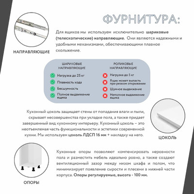 Модульная кухня Амика-5920e минимализм для кухни - фото 8 home Модульная кухня Амика-5920e минимализм для кухни - фото 8 home