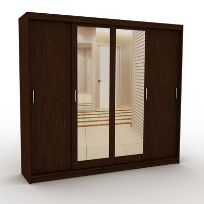 Шкаф-купе Миллениум 4-200a классический для прихожей - фото 1 home