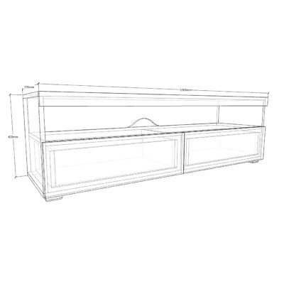 ТВ-тумба Онге-951kl современный для гостиной - фото 3 home