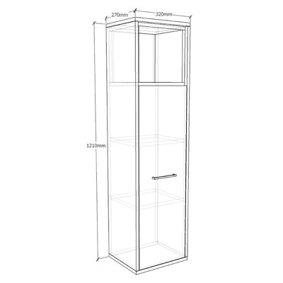 Полка Кеге-201mr современный для гостиной - фото 3 home Полка Кеге-201mr современный для гостиной - фото 3 home