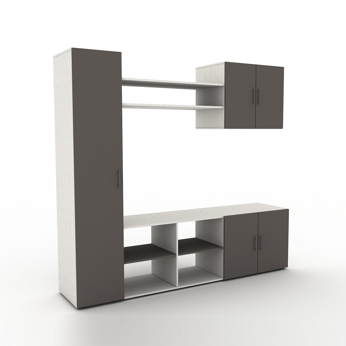Стенка Урк-300ip современный для гостиной - фото 2 large