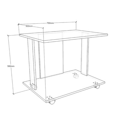Журнальный стол Синт-800c классический для гостиной - фото 2 home