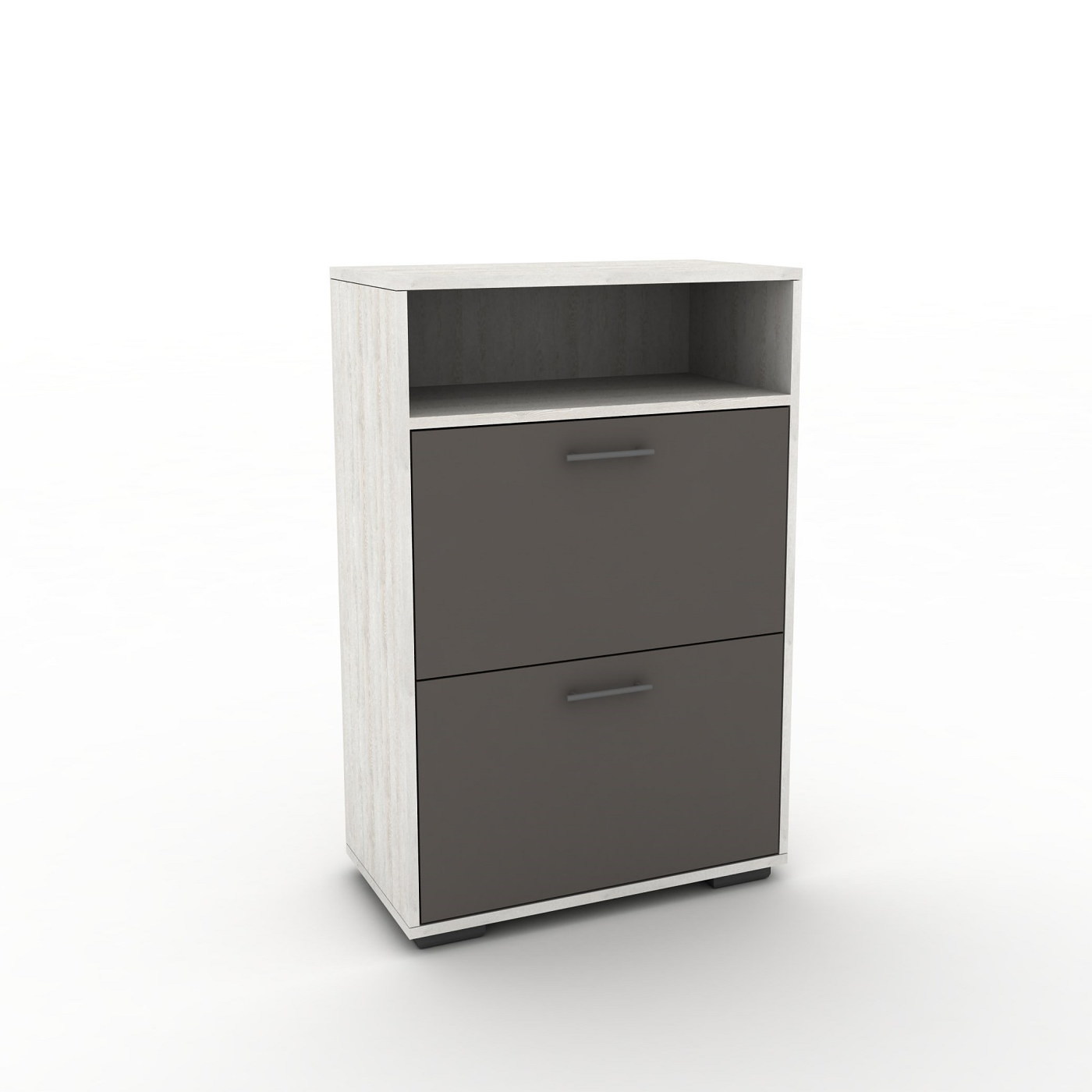 Модульная прихожая Бост-1200iaj современный сосна белая - фото 5 large