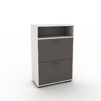 Модульная прихожая Бост-1200iaj современный сосна белая - фото 5 small