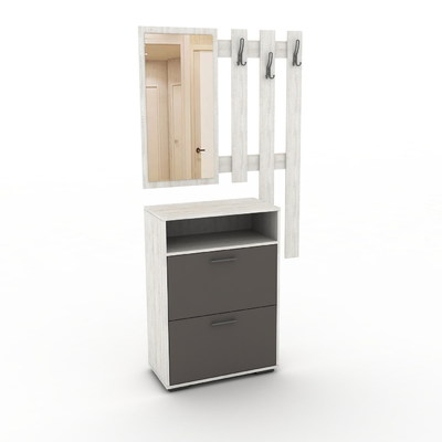 Модульная прихожая Бост-1200iaj современный для прихожей - фото 2 home