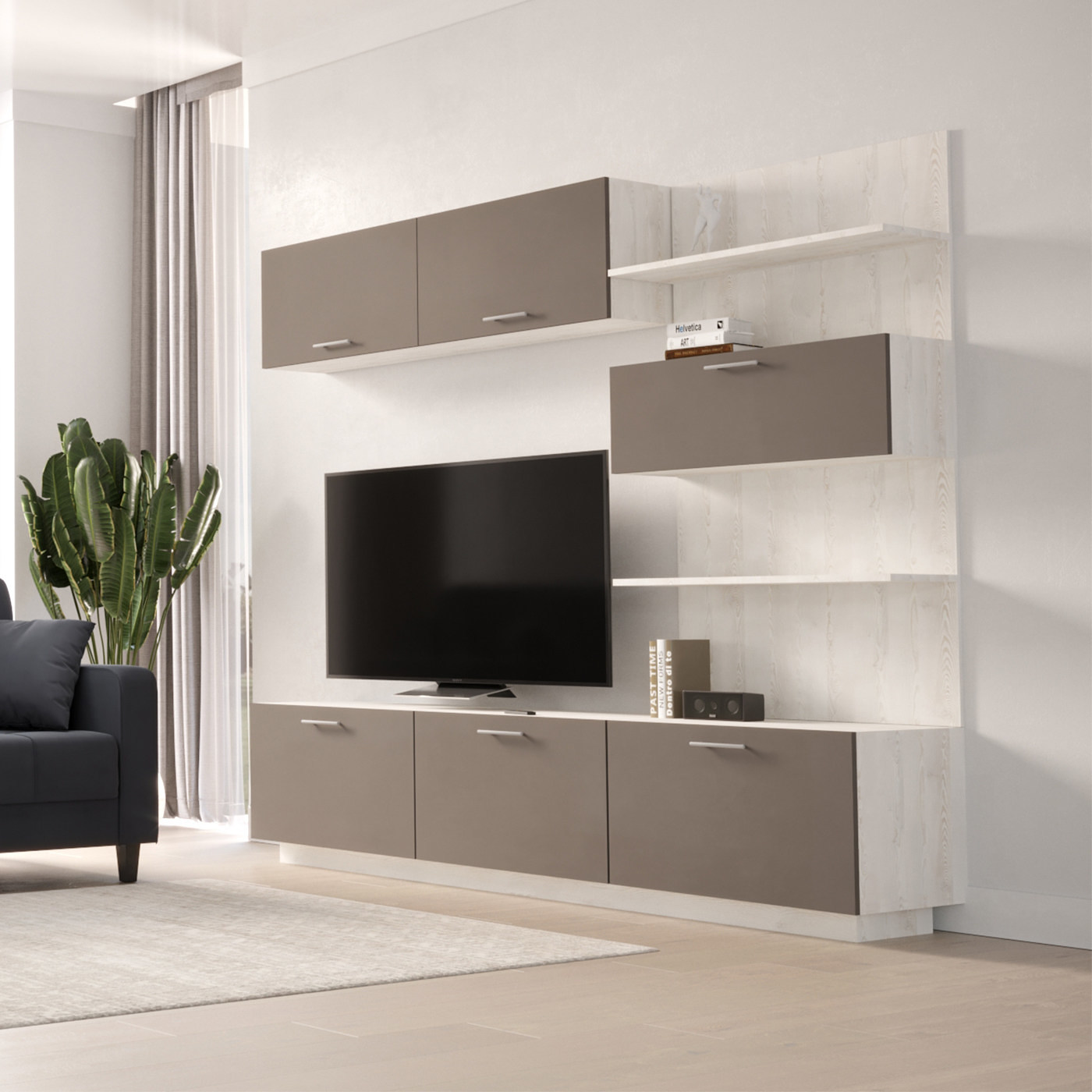 Стенка Гох-300jo современный для гостиной - фото 2 large