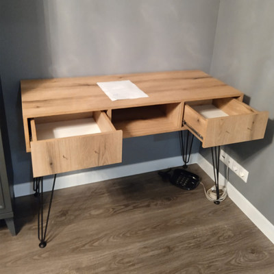 Письменный стол Эрман-801k лофт для офиса - фото 4 home