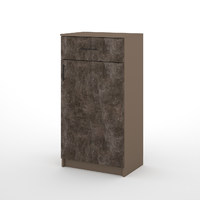 Модульная прихожая Алст-1200qh современный латте - фото 4 small