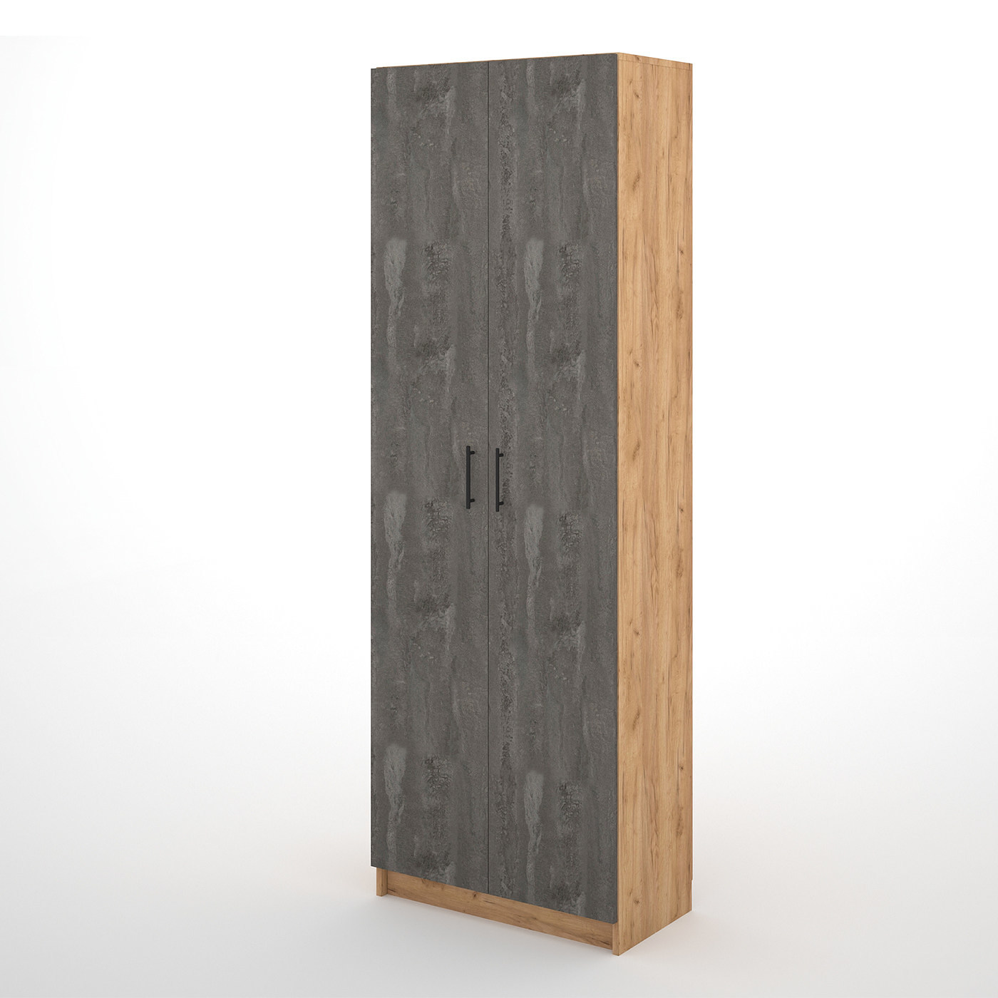 Модульная прихожая Алст-1200kl современный дуб крафт золотой - фото 2 large