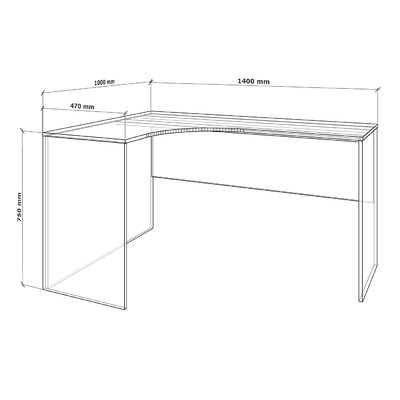 Письменный стол Сити-800b классический письменный - фото 2 home