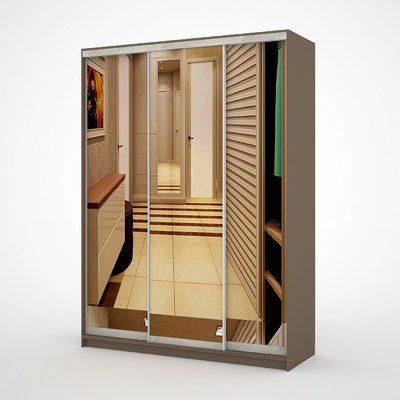 Шкаф-купе Вевер-200q современный для прихожей - фото 1 home Шкаф-купе Вевер-200q современный для прихожей - фото 1 home