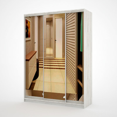 Шкаф-купе Вевер-200i современный для прихожей - фото 1 home