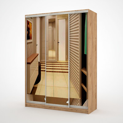 Шкаф-купе Вевер-200k современный для прихожей - фото 1 home