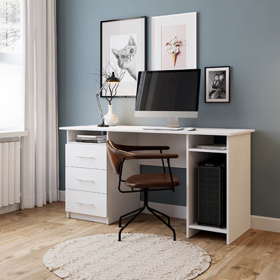 Письменный стол Веста-800e классический для офиса - фото 1 home