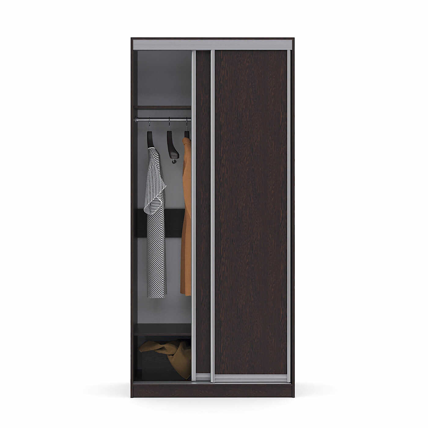 Шкаф-купе Версаль 2-200a современный для прихожей и спальни - фото 2 large