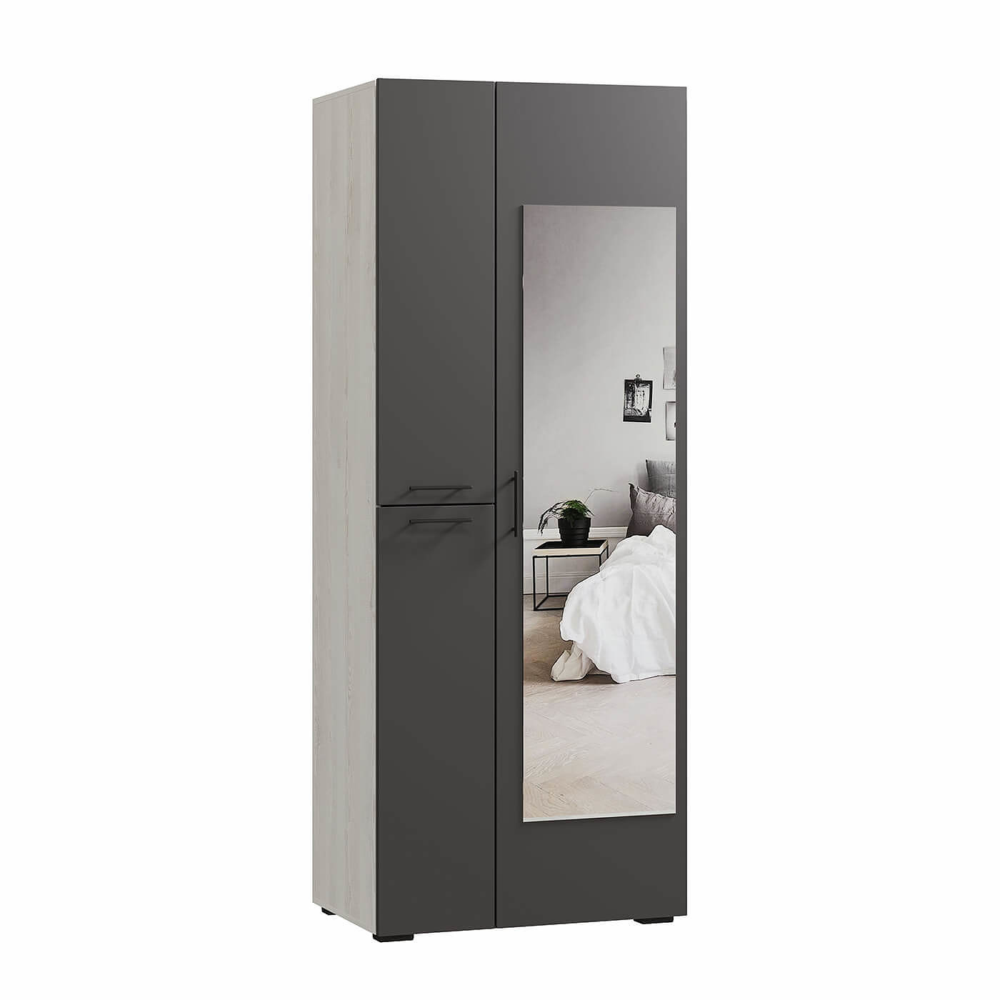 Шкаф Монс-203iaj современный для прихожей и спальни - фото 2 large