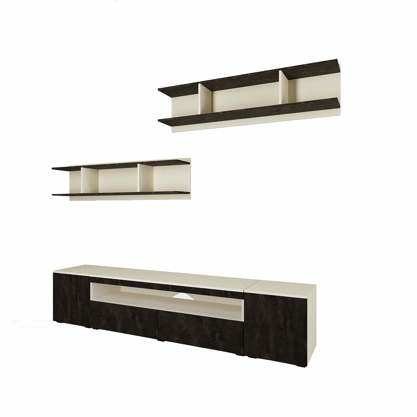 Модульная гостиная Онге-1100rm современный для гостиной - фото 2 large