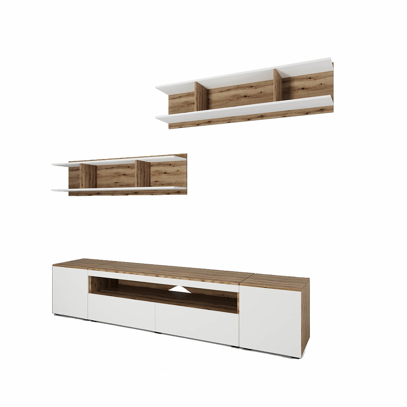 Модульная гостиная Онге-1100ne современный для гостиной - фото 2 large