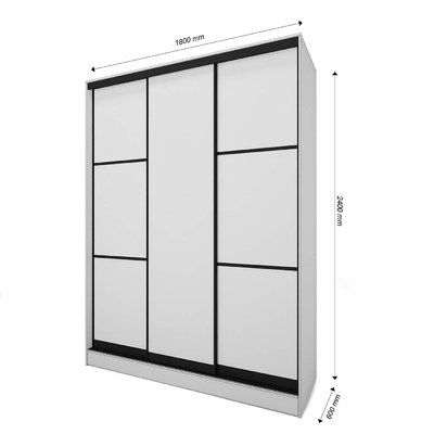 Шкаф-купе Сома-200jo современный для прихожей - фото 4 home Шкаф-купе Сома-200jo современный для прихожей - фото 4 home