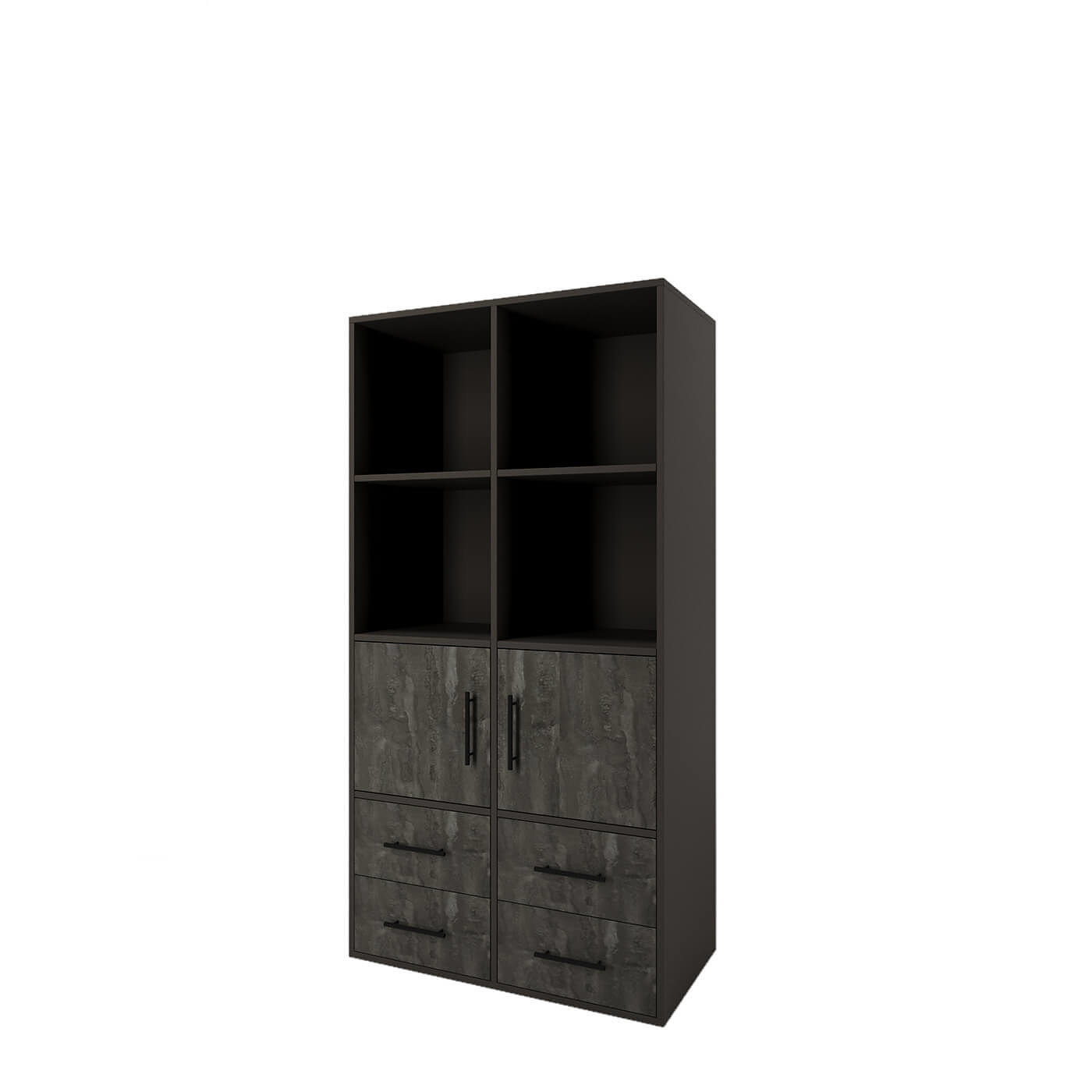 Стеллаж Балк-200ajl современный для гостиной и спальни - фото 2 large