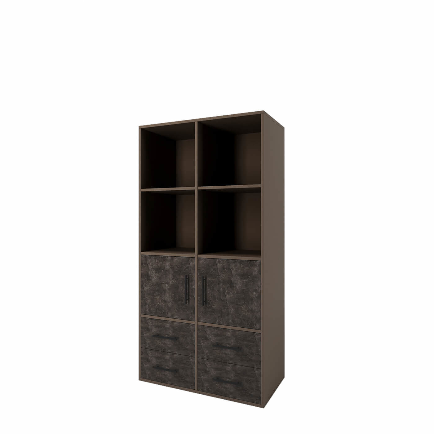 Стеллаж Балк-200qh современный для гостиной и спальни - фото 2 large