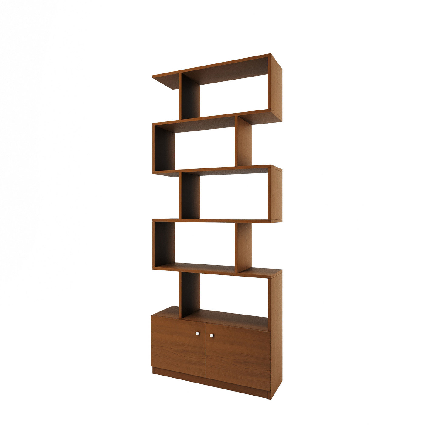 Стеллаж Слим-200al современный для гостиной и спальни - фото 2 large