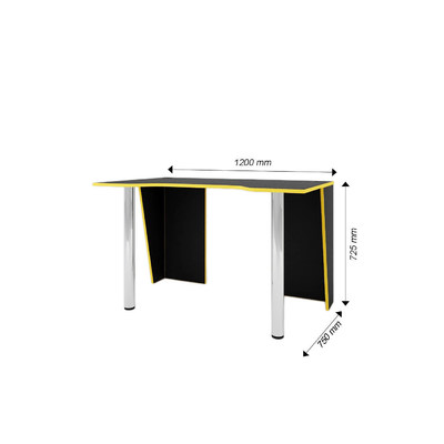 Компьютерный стол Игровой-802uan классический для офиса - фото 4 home Компьютерный стол Игровой-802uan классический для офиса - фото 4 home