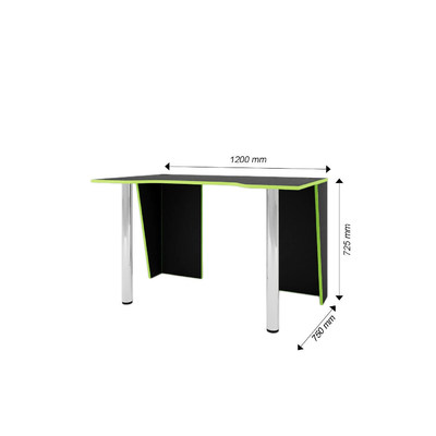 Компьютерный стол Игровой-802uao классический для офиса - фото 2 home Компьютерный стол Игровой-802uao классический для офиса - фото 2 home