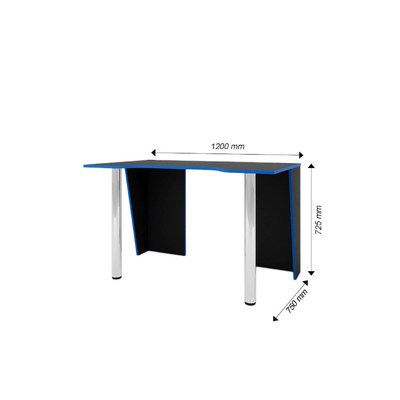 Компьютерный стол Игровой-802uar классический для офиса - фото 4 home Компьютерный стол Игровой-802uar классический для офиса - фото 4 home