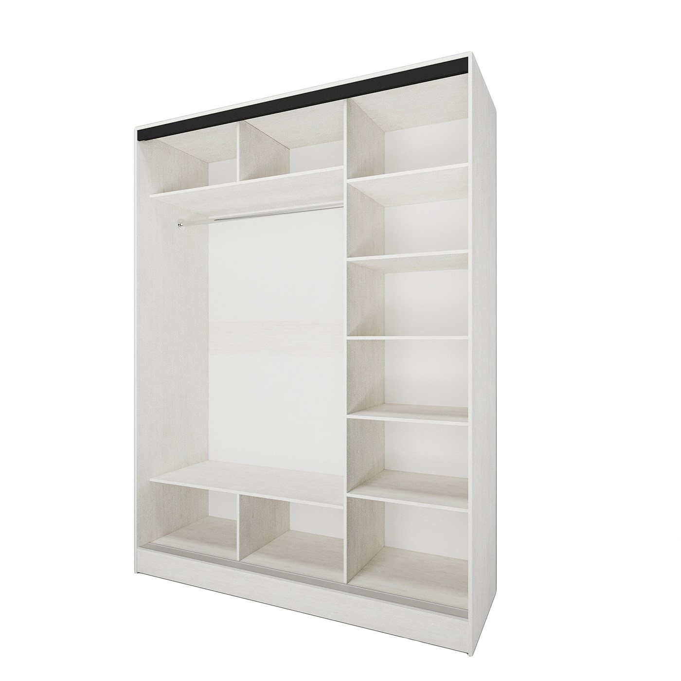 Шкаф-купе Сома-200jo современный для прихожей и спальни - фото 2 large