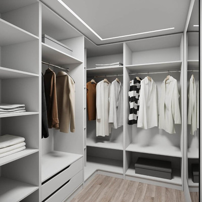 Гардеробная Титан-202e минимализм для прихожей - фото 2 home