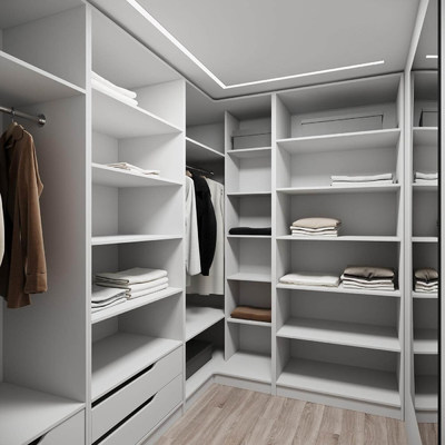 Гардеробная Титан-212e минимализм для прихожей - фото 2 home