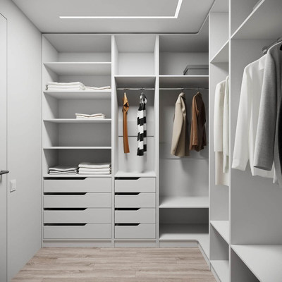 Гардеробная Титан-221e минимализм для прихожей - фото 2 home