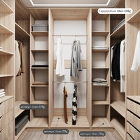 Гардеробная Титан-211g минимализм для прихожей - фото 6 small