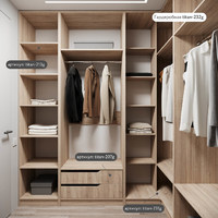 Гардеробная Титан-213g минимализм для прихожей - фото 6 small