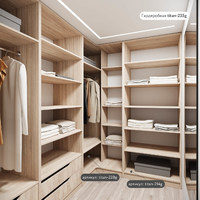 Гардеробная Титан-214g минимализм для прихожей - фото 6 small