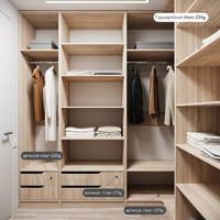 Гардеробная Титан-219g минимализм для прихожей - фото 6 small