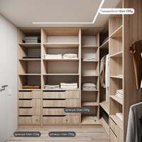 Гардеробная Титан-226g минимализм для прихожей - фото 6 small