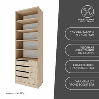 Гардеробная Титан-227g минимализм для прихожей - фото 10 small