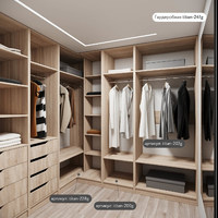 Гардеробная Титан-228g минимализм для прихожей - фото 6 small