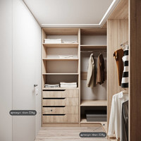 Гардеробная Титан-237g минимализм для прихожей - фото 6 small