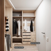 Гардеробная Титан-237g минимализм для прихожей - фото 8 small