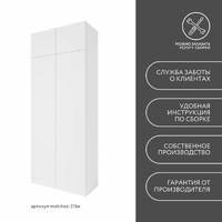 Шкаф Mebikea-216e минимализм для прихожей и спальни - фото 8 small