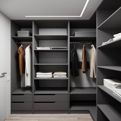 Гардеробная Титан-204aj минимализм для прихожей - фото 2 home