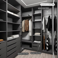 Гардеробная Титан-209aj минимализм для прихожей - фото 6 small