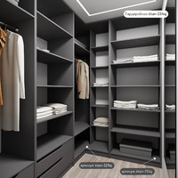 Гардеробная Титан-215aj минимализм для прихожей - фото 6 small