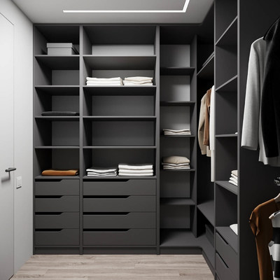 Гардеробная Титан-225aj минимализм для прихожей - фото 2 home Гардеробная Титан-225aj минимализм для прихожей - фото 2 home