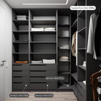 Гардеробная Титан-227aj минимализм для прихожей - фото 6 small