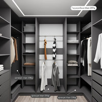 Гардеробная Титан-230aj минимализм для прихожей - фото 6 small