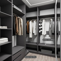 Гардеробная Титан-232aj минимализм для прихожей - фото 6 small